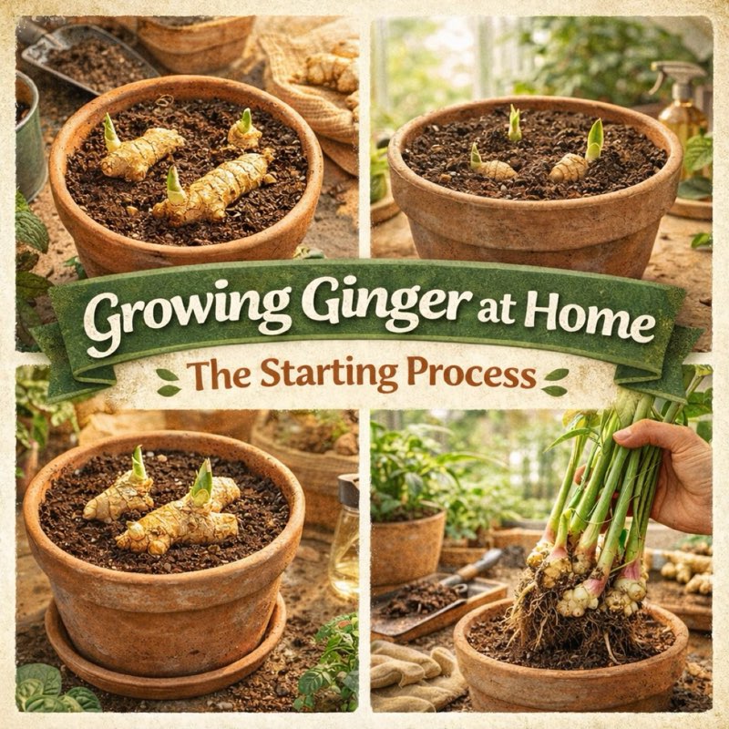 Growing Ginger at Home