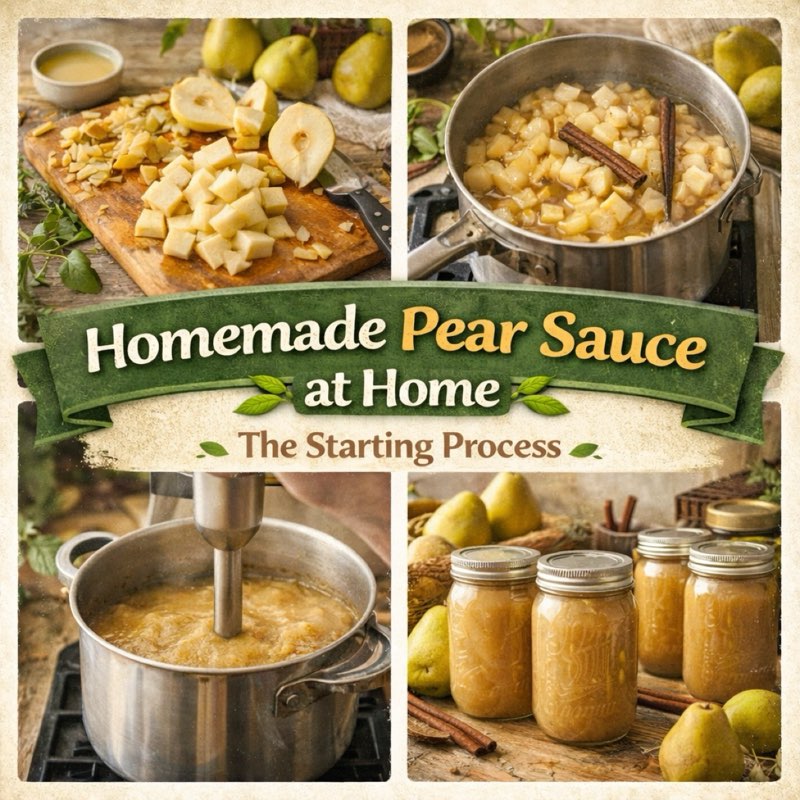 Pear Sauce