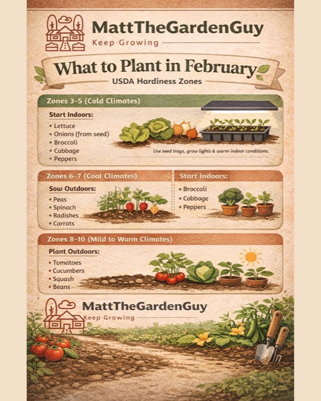 What to Plant in February