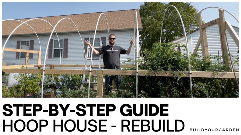 Hoop House Build