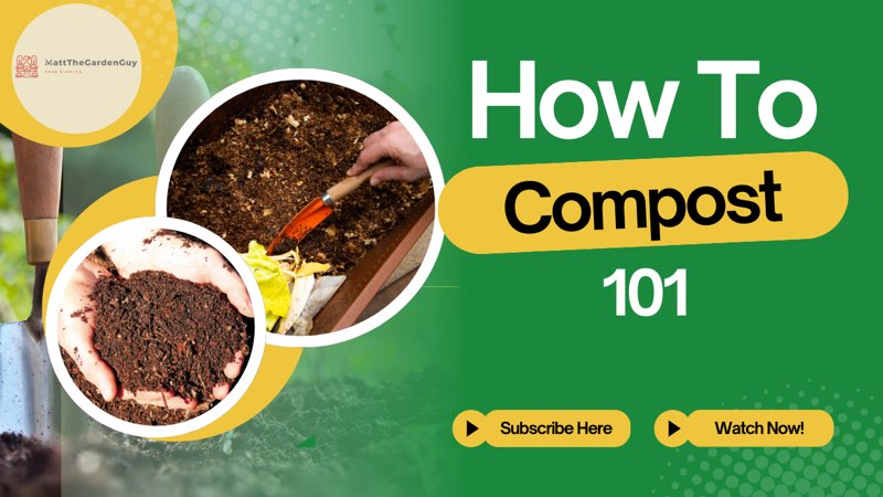 Composting 101: Make Compost at Home